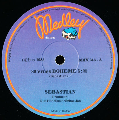 Sebastian (5) / C. V. Jørgensen : 80'ernes Boheme / Byen Uden Midler (12")