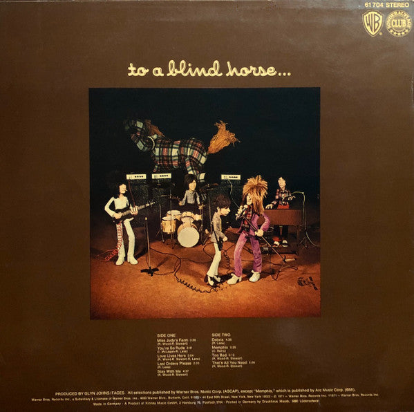 Faces (3) : A Nod Is As Good As A Wink...To A Blind Horse (LP, Album, Club)