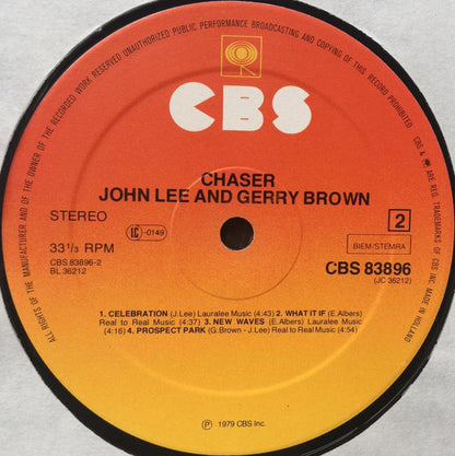 John Lee (3) & Gerry Brown : Chaser (LP, Album)