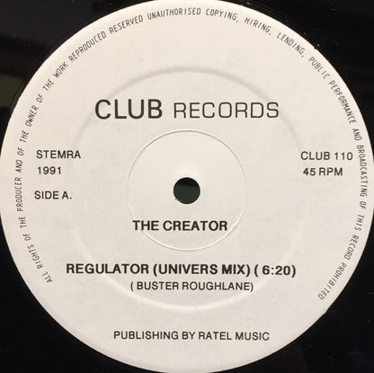 Creator : Regulator (12")