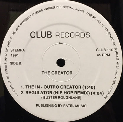 Creator : Regulator (12")