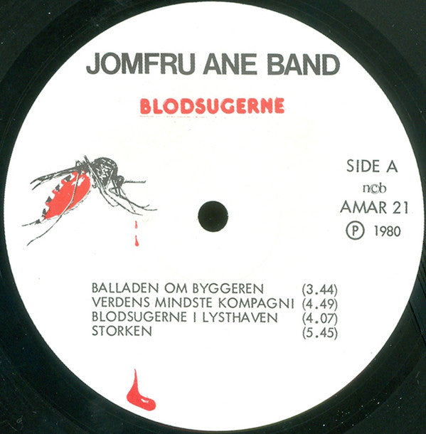 Jomfru Ane Band : Blodsugerne (LP, Album)