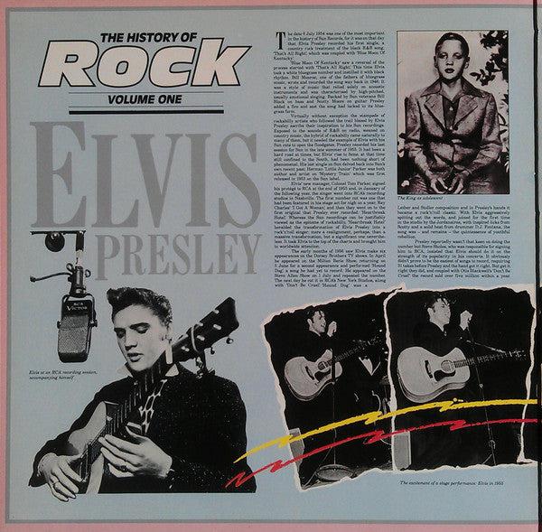 Elvis Presley : The History Of Rock (Volume One) (LP, Comp, Gat)