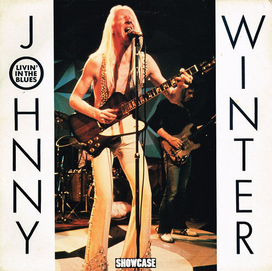 Johnny Winter : Livin' In The Blues (LP, Comp)