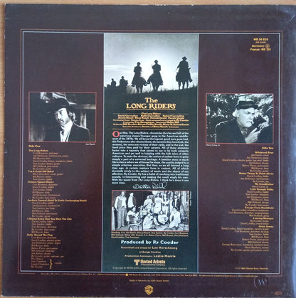 Ry Cooder : The Long Riders (Original Sound Track) (LP, Album)