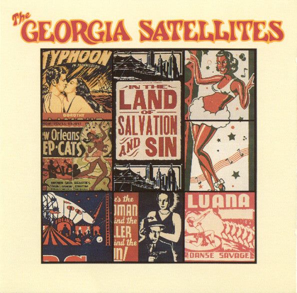 The Georgia Satellites : In The Land Of Salvation And Sin (LP, Album)