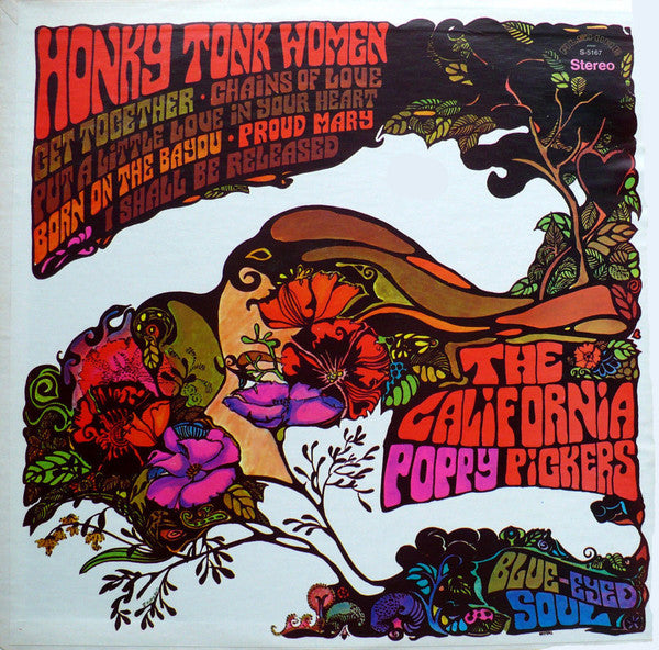 The California Poppy Pickers : Honky Tonk Women (LP, Album)