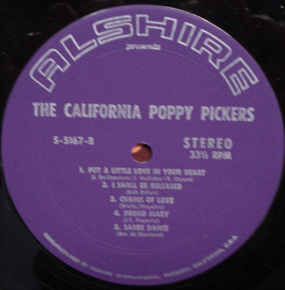 The California Poppy Pickers : Honky Tonk Women (LP, Album)