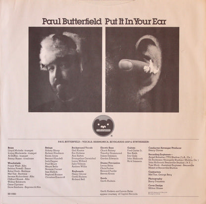 Paul Butterfield : Put It In Your Ear (LP, Album)