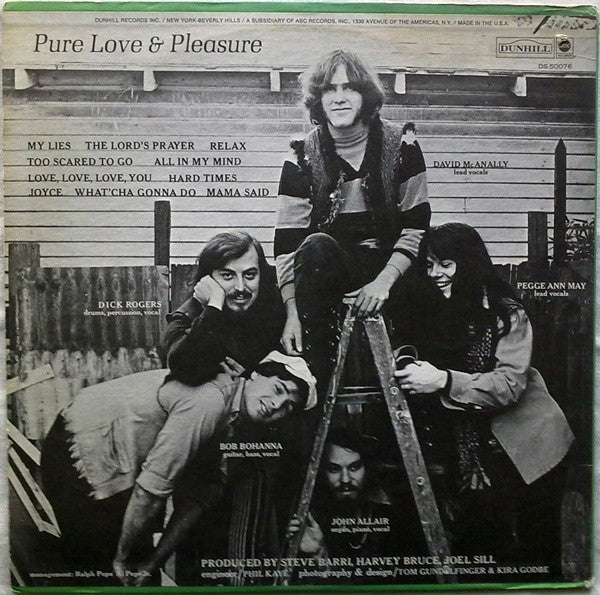 Pure Love And Pleasure : A Record Of Pure Love & Pleasure (LP, Album, Mon)