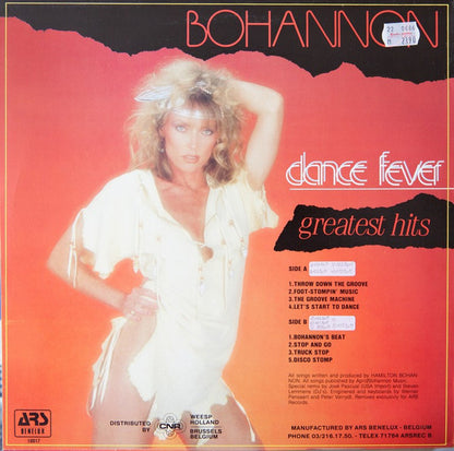 Hamilton Bohannon : Dance Fever Greatest Hits (LP, Comp)