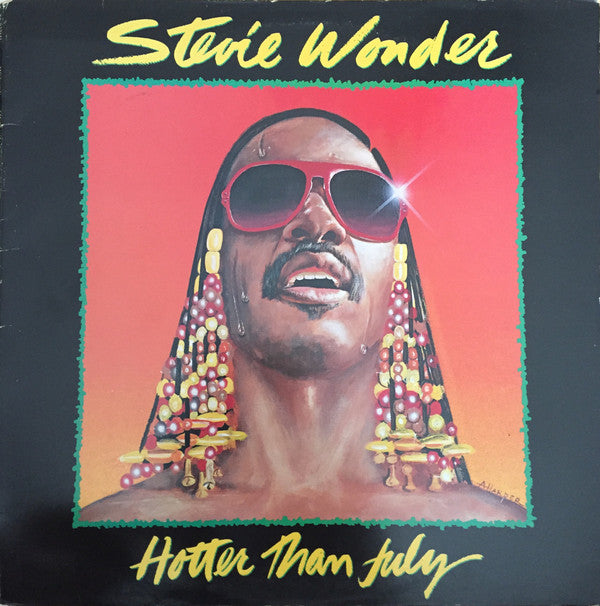 Stevie Wonder : Hotter Than July (LP, Album, P/Mixed, RE, RP, Gat)