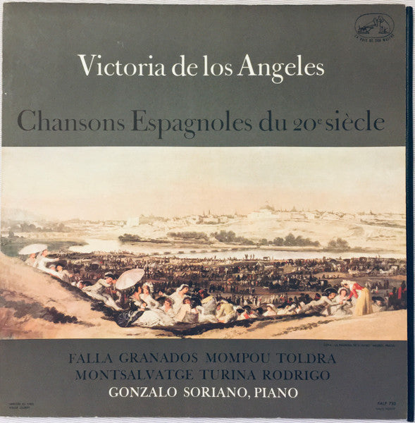 Victoria De Los Angeles : Chansons Espagnols Du 20e Siècle  (LP, Mono)