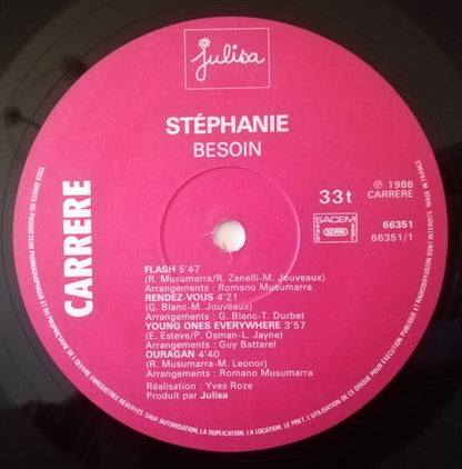 Stephanie (2) : Besoin (LP, Album)