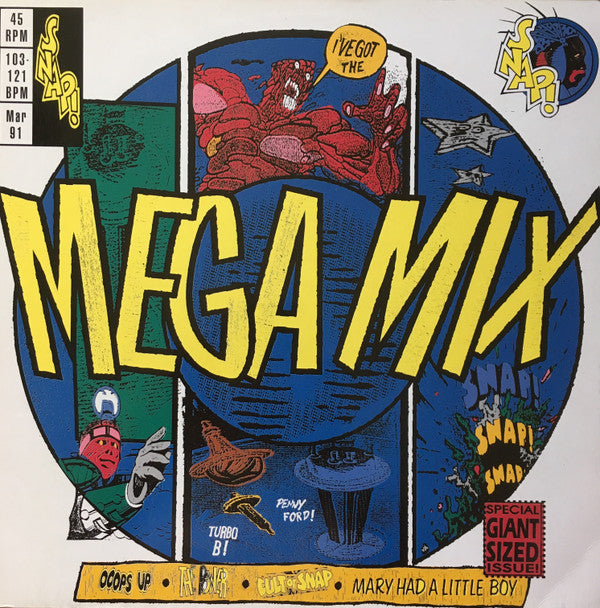 Snap! : Mega Mix (12", Maxi)