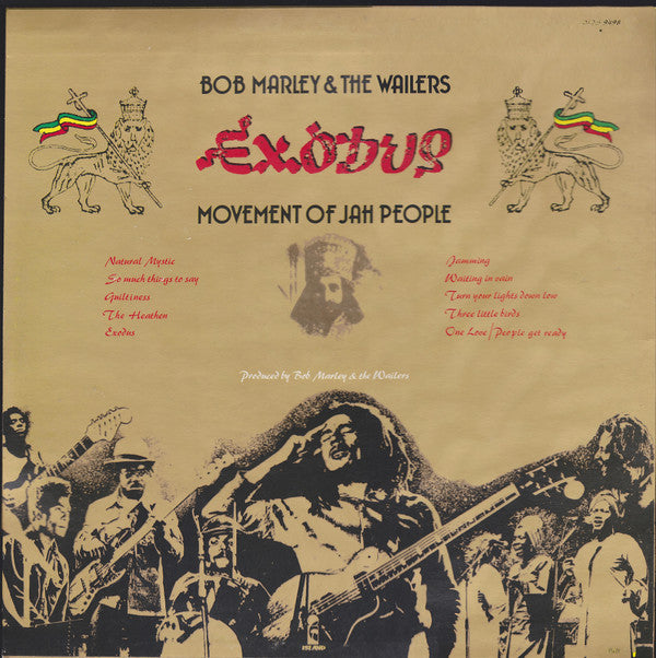 Bob Marley & The Wailers : Exodus (LP, Album)