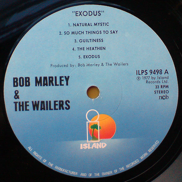 Bob Marley & The Wailers : Exodus (LP, Album)