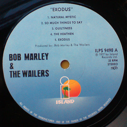 Bob Marley & The Wailers : Exodus (LP, Album)