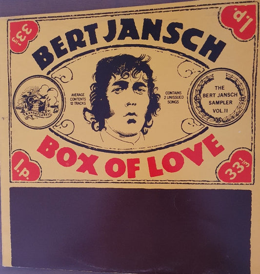 Bert Jansch : Box Of Love (The Bert Jansch Sampler Vol. II) (LP, Comp)