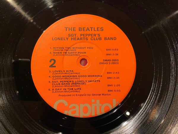 The Beatles : Sgt. Pepper's Lonely Hearts Club Band (LP, Album, RE)