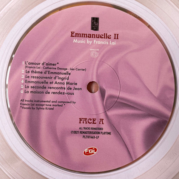Francis Lai : Emmanuelle II - L'Anti Vierge (Original Soundtrack Recording) (LP, Album, Ltd, RM, Tra)