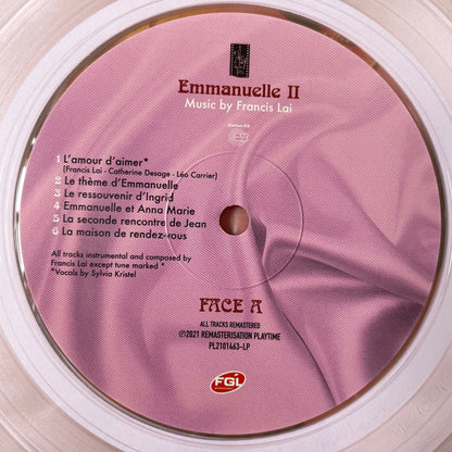 Francis Lai : Emmanuelle II - L'Anti Vierge (Original Soundtrack Recording) (LP, Album, Ltd, RM, Tra)