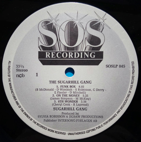 Sugarhill Gang : 8th Wonder (LP, Album)