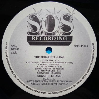 Sugarhill Gang : 8th Wonder (LP, Album)