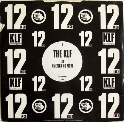 The KLF : America: What Time Is Love? (12", Promo)