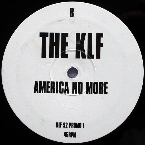 The KLF : America: What Time Is Love? (12", Promo)