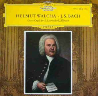 Helmut Walcha · Johann Sebastian Bach : Orgelmusik (Grosse Orgel Der St. Laurenskerk, Alkmaar) (LP, Album, RP)