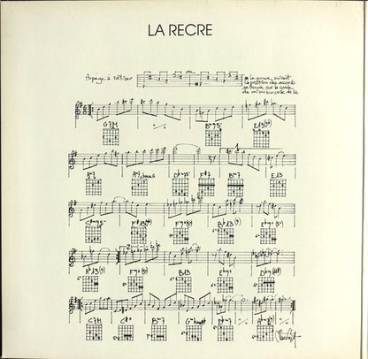 Marc Fosset : La Récré (LP, Album)