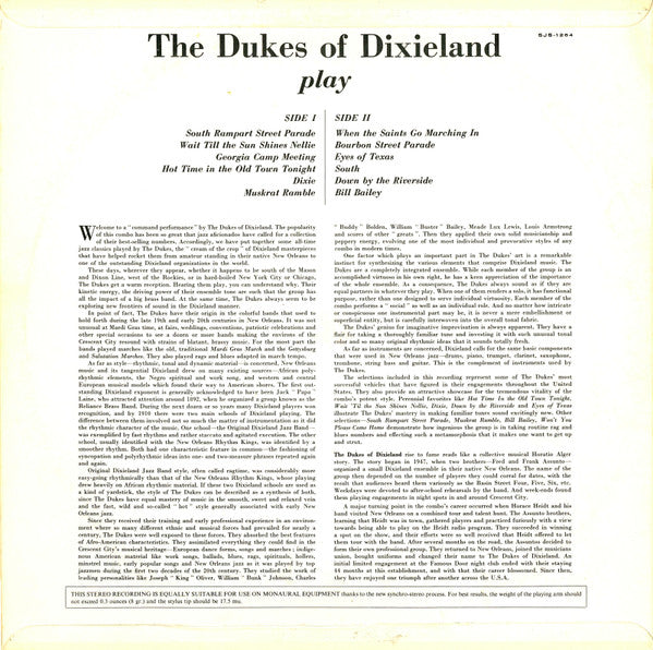 The Dukes Of Dixieland : Play (LP, Comp)