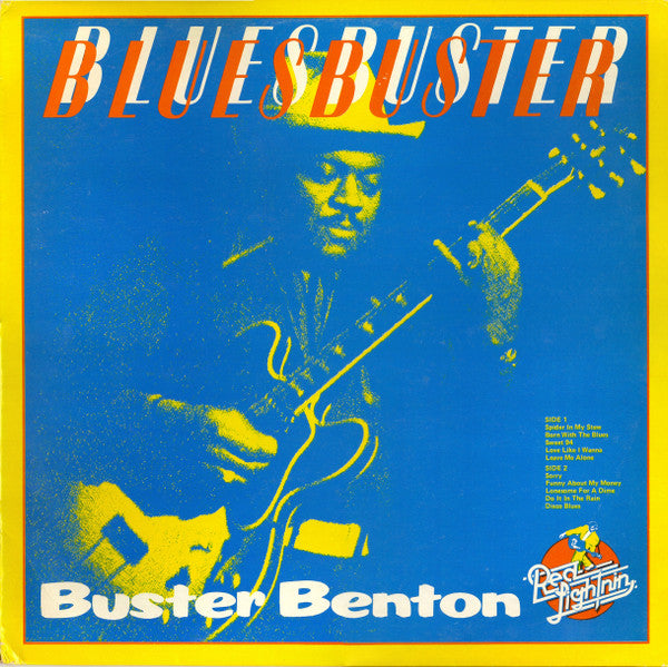 Buster Benton : Bluesbuster (LP, Album, RE)