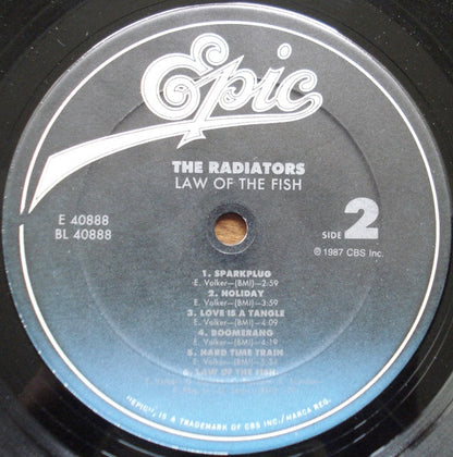 The Radiators : Law Of The Fish (LP, Album)