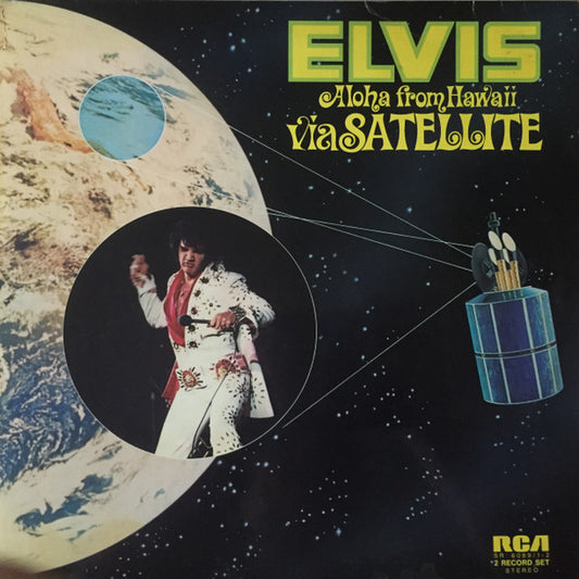 Elvis Presley : Aloha From Hawaii Via Satellite (2xLP, Album, Gat)