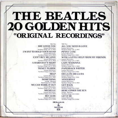 The Beatles : 20 Golden Hits (LP, Comp)