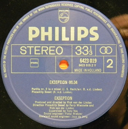 Ekseption, Royal Philharmonic Orchestra : Ekseption 00.04 (LP, Album, Gat)