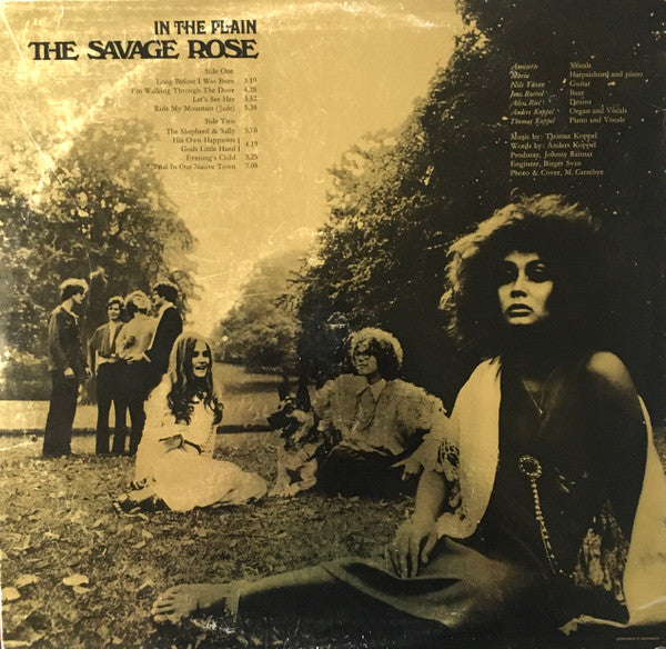 Savage Rose : In The Plain (LP, Album)