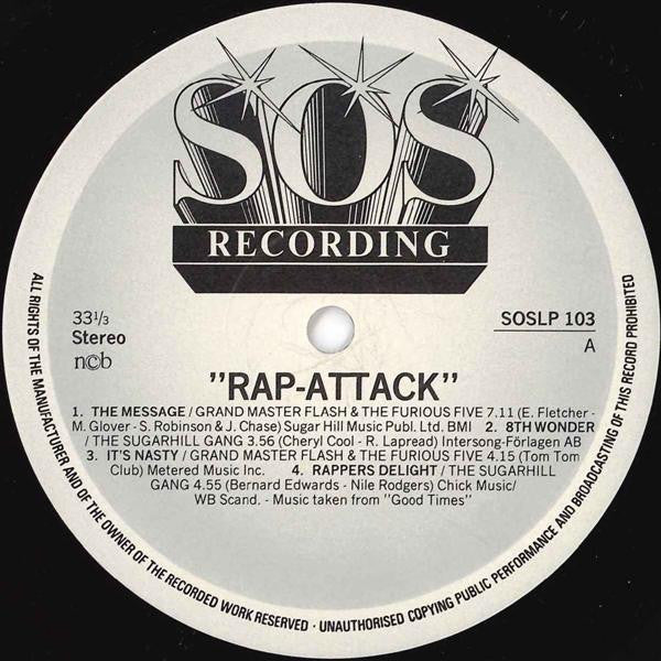 Various : Rap Attack (LP, Comp)