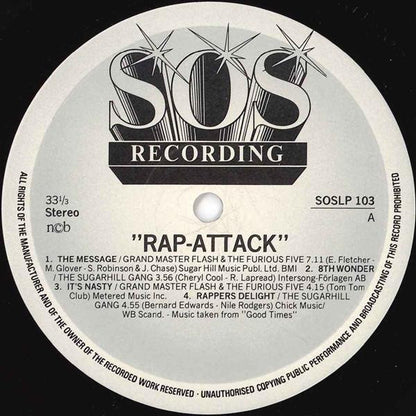 Various : Rap Attack (LP, Comp)