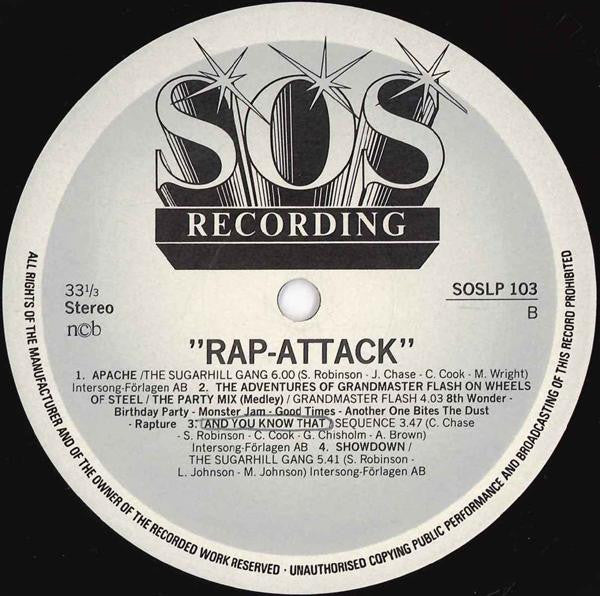 Various : Rap Attack (LP, Comp)