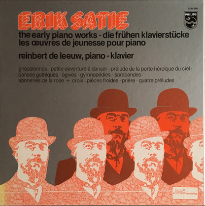 Erik Satie : The Early Piano Works (3xLP, Comp + Box)