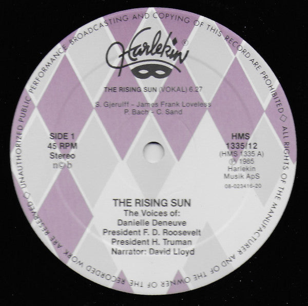 Danielle Deneuve : The Rising Sun (12")