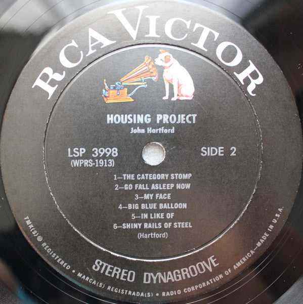 John Hartford : Housing Project (LP, Album, Hol)