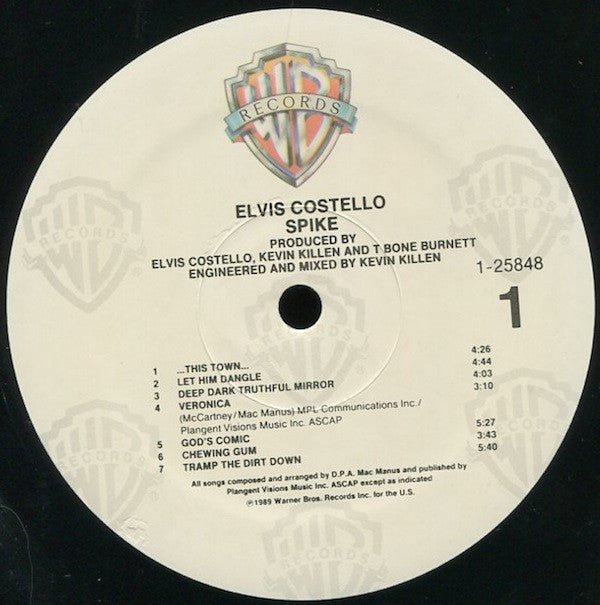 Elvis Costello : Spike (LP, Album, Spe)