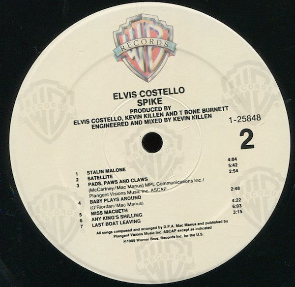 Elvis Costello : Spike (LP, Album, Spe)