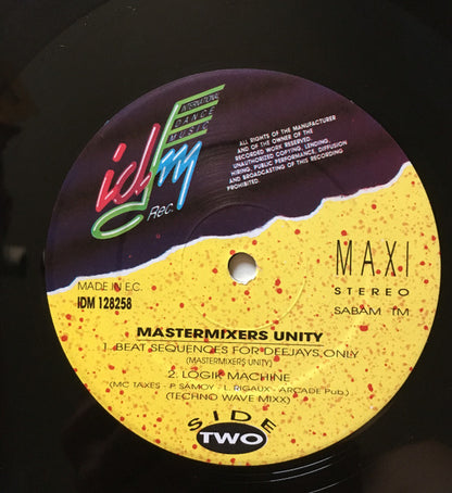 Mastermixers Unity : The Unity Mix Number One (12", M/Print, P/Mixed)