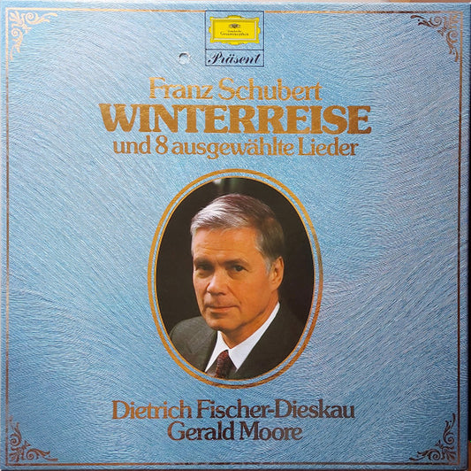 Franz Schubert, Dietrich Fischer-Dieskau, Gerald Moore : Winterreise Und 8 Ausgewählte Lieder (2xLP + Box, Comp)