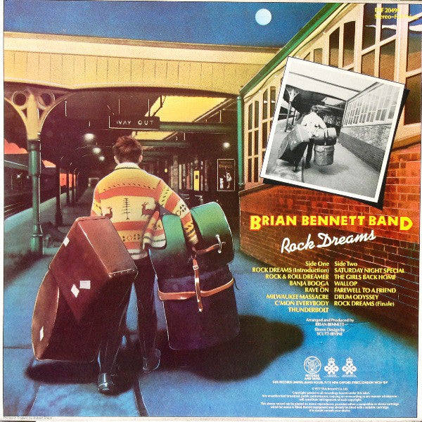 Brian Bennett Band : Rock Dreams (LP, Album)